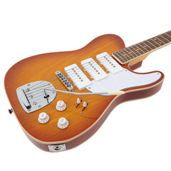 Vintage Revo Series Trio Guitar - Honeyburst