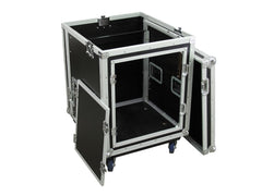 Roadinger Special Combo Case Pro, 14U mit Rollen
