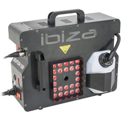 Ibiza Light  ERUPTION-1500 DMX Vertical Fog Machine 1500W RGB LED CO2 Type Effect