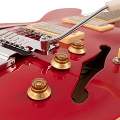 Fret King Elise Custom With Vibrato - Cherry Red