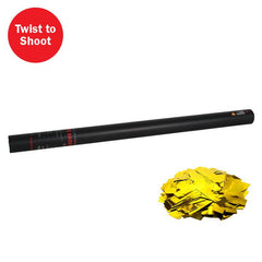 The Confetti Maker Handheld Confetti Cannon 80cm Gold Metallic