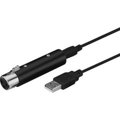 Monacor DMX Interface USB to XLR Adaptor
