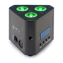Stagg Wedge Tri LED Uplighter Triangle Light DJ Disco avec télécommande *B-Stock