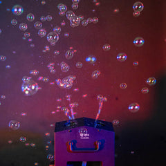 QTX Tetra Bubble: High Output 4-Wheel Bubble Machine