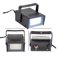 Party Light Sound 3er-Pack LED-Lichteffekte Derby Mirrorball Strobe DJ Disco Partybeleuchtung
