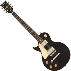 Encore Left Hand Electric Guitar - Gloss Black