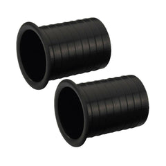 2x Monacor 75mm Bass Reflex Port Tube for Speaker Cabinet
