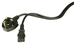 Câble secteur IEC 3m noir 13A vers prise femelle IEC 10A