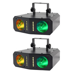 2x Equinox Boogie LED-Effektlichter