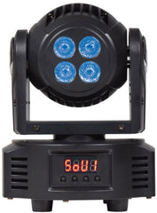 QTX TinyMover: 2-in-1 40W LED Mini Moving Head *BSTOCK* *Missing Bracket*