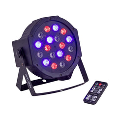 Soundsation PAR-181R LED Par 18 x 1W RGB Uplighter inc Remote