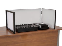 Omnitronic MD-2 DJ-Booth-Abdeckung, faltbarer Bildschirm für Tisch, inkl. Tragetasche