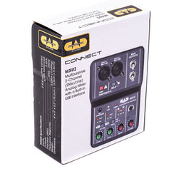 Cad 2 Channel Mixer With Phantom Power