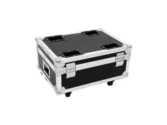 Roadinger Flightcase 4X Akku Up-4 Quickdmx mit Ladefunktion