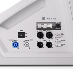 LD Systems MON 15 A G3 W 15" aktiver koaxialer Bühnenmonitor, weiß