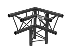 Alutruss Decolock Dq3-Spal33 3-Way Corner 90? Bk