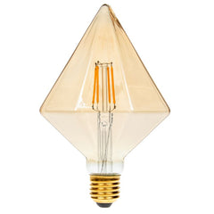 Prolite 4W Dimmable LED Tri-Diamond Gold Filament Lamp 1800K ES