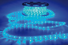 LYYT Corde LED Bleu Clair 50m