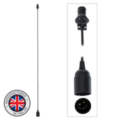 eLumen8 2.0m BC Festoon Pendant - B22 Lamp Holder