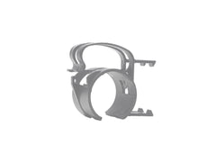 Snap Mounting Clamp Silver 4X