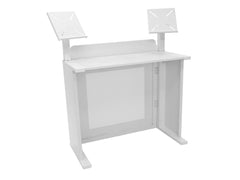 Omnitronic Laptop Stand for BOOZ Event Stand White inc Carry Bag