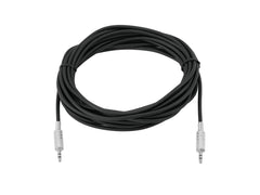 Omnitronic Jack Cable 3.5 Stereo 1.5M Bk