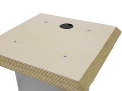 Alutruss Wooden Panel 490X490X30Mm Cable Bushing