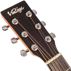 Vintage Folk Guitar- Solid Top-  Mahogany Series