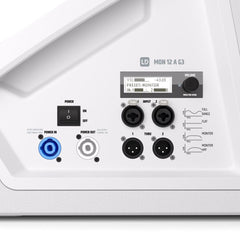 LD Systems MON 12 A G3 W 12" aktiver koaxialer Bühnenmonitor, weiß
