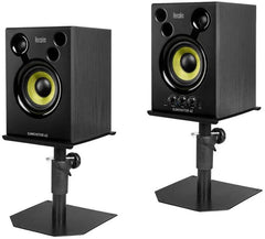 Hercules Monitor 42 Lautsprecher-Soundsystem Studio DJ inkl. Lautsprecherständer-Paket