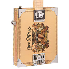 Lace Electric Cigar Box Guitar - Americana - 4 String
