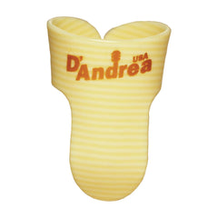 D'andrea Large Finger Picks Deluxe Colours - 12pc