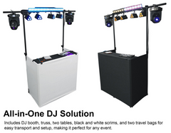 Thor DJ Booth Stand with Laptop Shelf *No Overhead Kit*