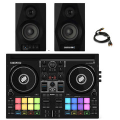 Reloop Buddy DJ-Controller + DSM-3 BT-Monitorlautsprecher