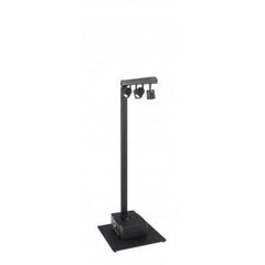Briteq BTI-AKKUPOLE BLACK Outdoor Battery LED Lighting Pole Wireless DMX