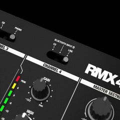 Reloop RMX-44BT 4-Kanal-Bluetooth-DJ-Mixer