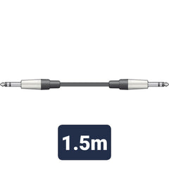 Chord Classic Audio Lead 6.3mm Stereo TRS Jack - 6.3mm Stereo TRS Jack 1.5m