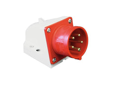 Pc Electric Cee Wall Mounting Plug 16A 5Pin