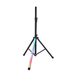 2x Thor LED Light Up Speaker Stand 35mm Tripod PA Colour Changing