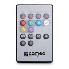 Cameo TRIBAR 200 IR Barre LED TRI 12 x 3 W en noir avec télécommande IR