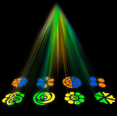 Chauvet DJ GOBOZAP Lumière à effet de scanner à baril LED dynamique