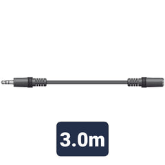 AV:Link 3.5mm stereo plug to 3.5mm stereo socket lead 3.0m