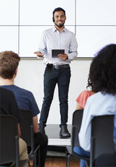 E-Audio Waistband Voice Amplifier with UHF Wireless Headset Tour Guide