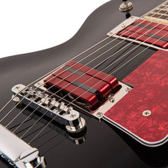 Vintage V100 Proshop Unique Guitar Red Alumitone