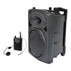 QTX QR10PA Portable PA System Wireless Microphone & USB *B-Stock