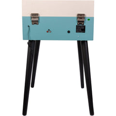 Madison Turntable Record Player Built in Speaker Retro Case on 4 Legs HIFI Sound System