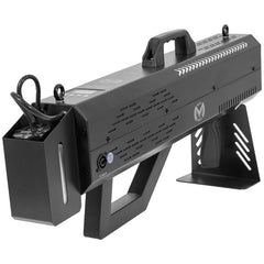 2x Mac Mah Fog Blaster 1500 RGB Handheld Portable 1500W Smoke Machine inc 5L Fluid