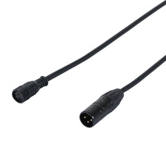 LEDJ 0.5m DMX Seetronic IP XLR 3-Pin Male - Hydralock DMX Female Cable