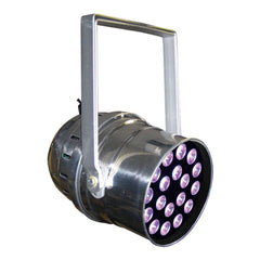 LEDJ QUAD PAR 64 Poliertes CAN 18 x 8W RGBW LED DMX