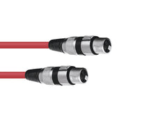 Omnitronic XLR-Kabel 3Pin 1,5M Rd